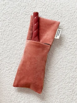 La Bonne Brosse Our Pouches*Clay Court Large Hair Brush Pouch