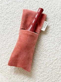 La Bonne Brosse Our Pouches*Clay Court Small Hair Brush Pouch
