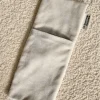 La Bonne Brosse Our Pouches*‘Large Hair Brush’ Pouch Creamy White