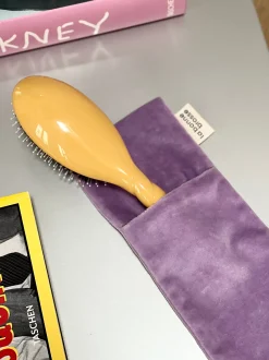 La Bonne Brosse Our Pouches*‘Large Hair Brush’ Pouch Purple Lilac