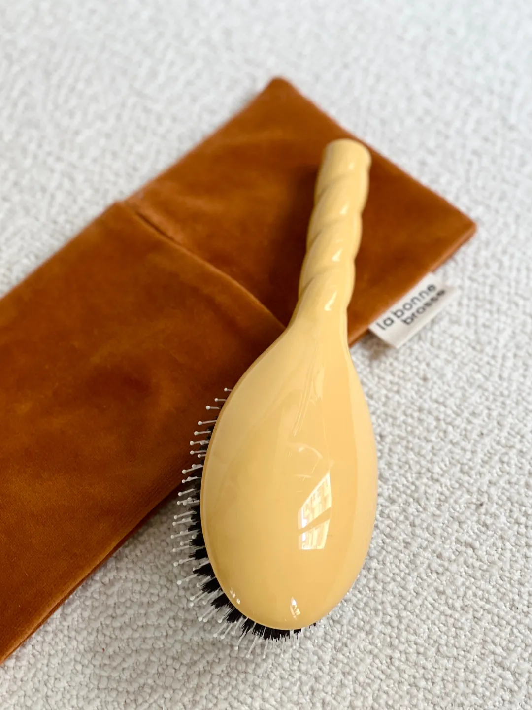 La Bonne Brosse Our Pouches*‘Large Hair Brush’ Pouch Terracotta