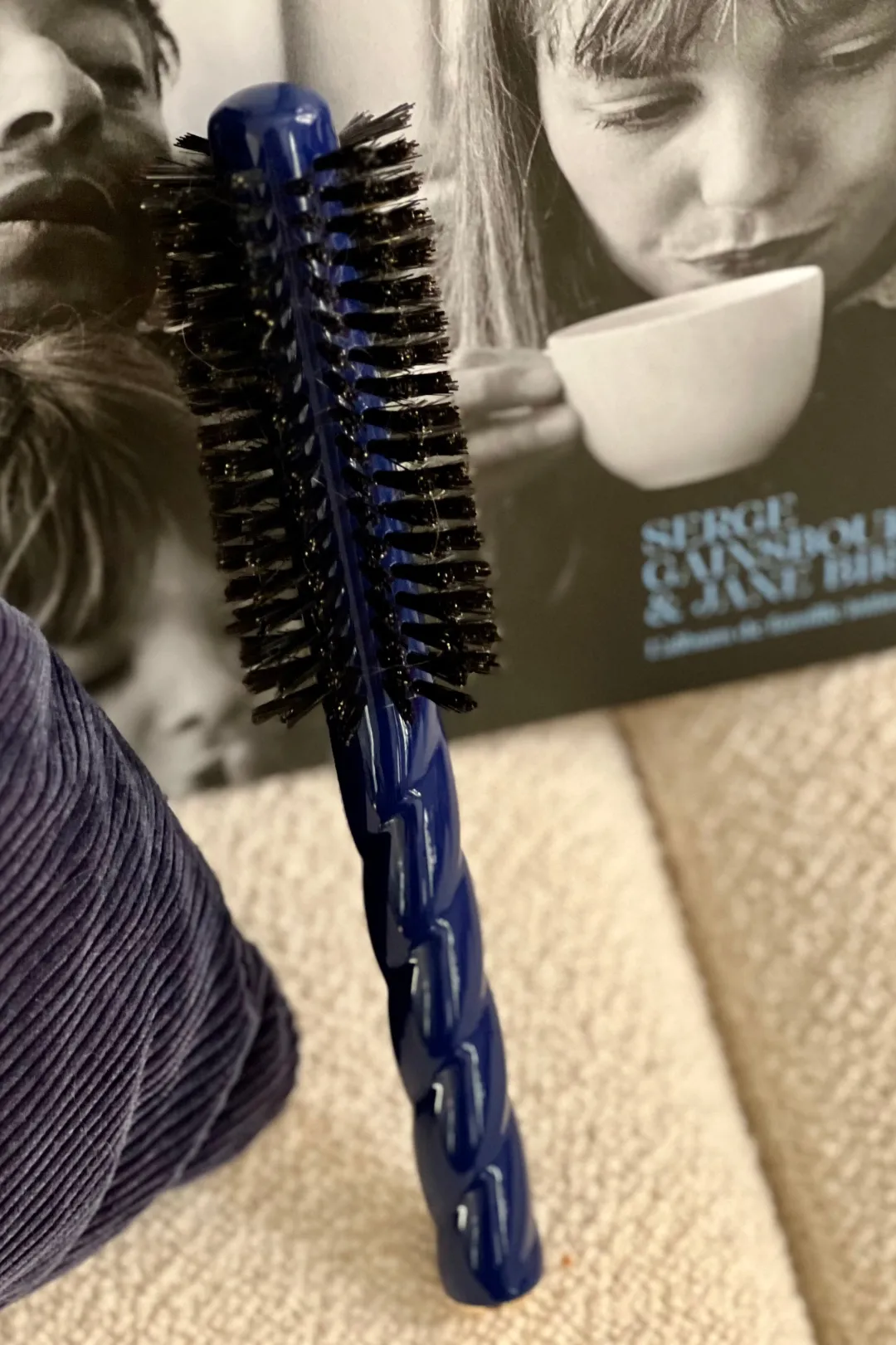 La Bonne Brosse Our Round Styling Hair Brushes*N.05 The Round Hair Brush VOLUME & STYLE Blueberry