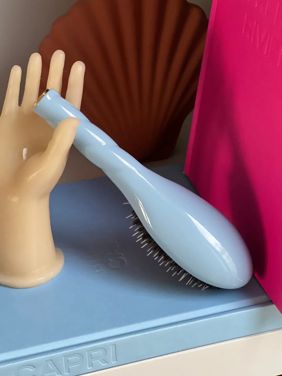 La Bonne Brosse Our Hair Brushes|Our Small Brushes*N.02 The Small Care & Detangling Hair Brush THE ESSENTIAL Light Blue