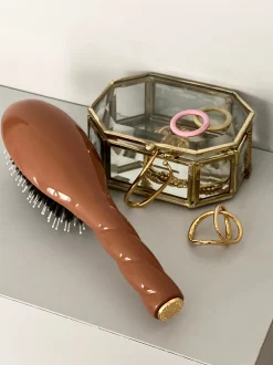 La Bonne Brosse Our Hair Brushes|Our Small Brushes*N.03 The Small Gentle Scalp Care Hair Brush THE ESSENTIAL SOFTNESS Terracotta