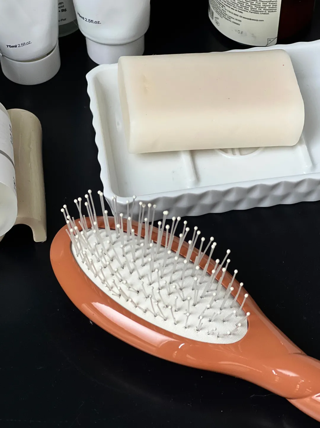 La Bonne Brosse Our Hair Brushes|Our Small Brushes*N.04 The Small Massaging Detangling Hair Brush THE MIRACLE Terracotta