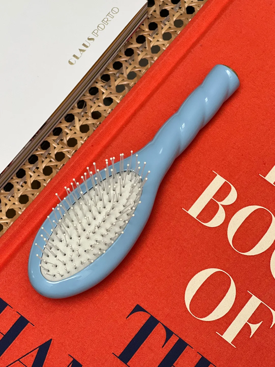 La Bonne Brosse Our Hair Brushes|Our Small Brushes*N.04 The Small Massaging Detangling Hair Brush THE MIRACLE Light Blue