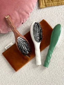 La Bonne Brosse Our Pouches*‘Small Hair Brush’ Pouch Terracotta
