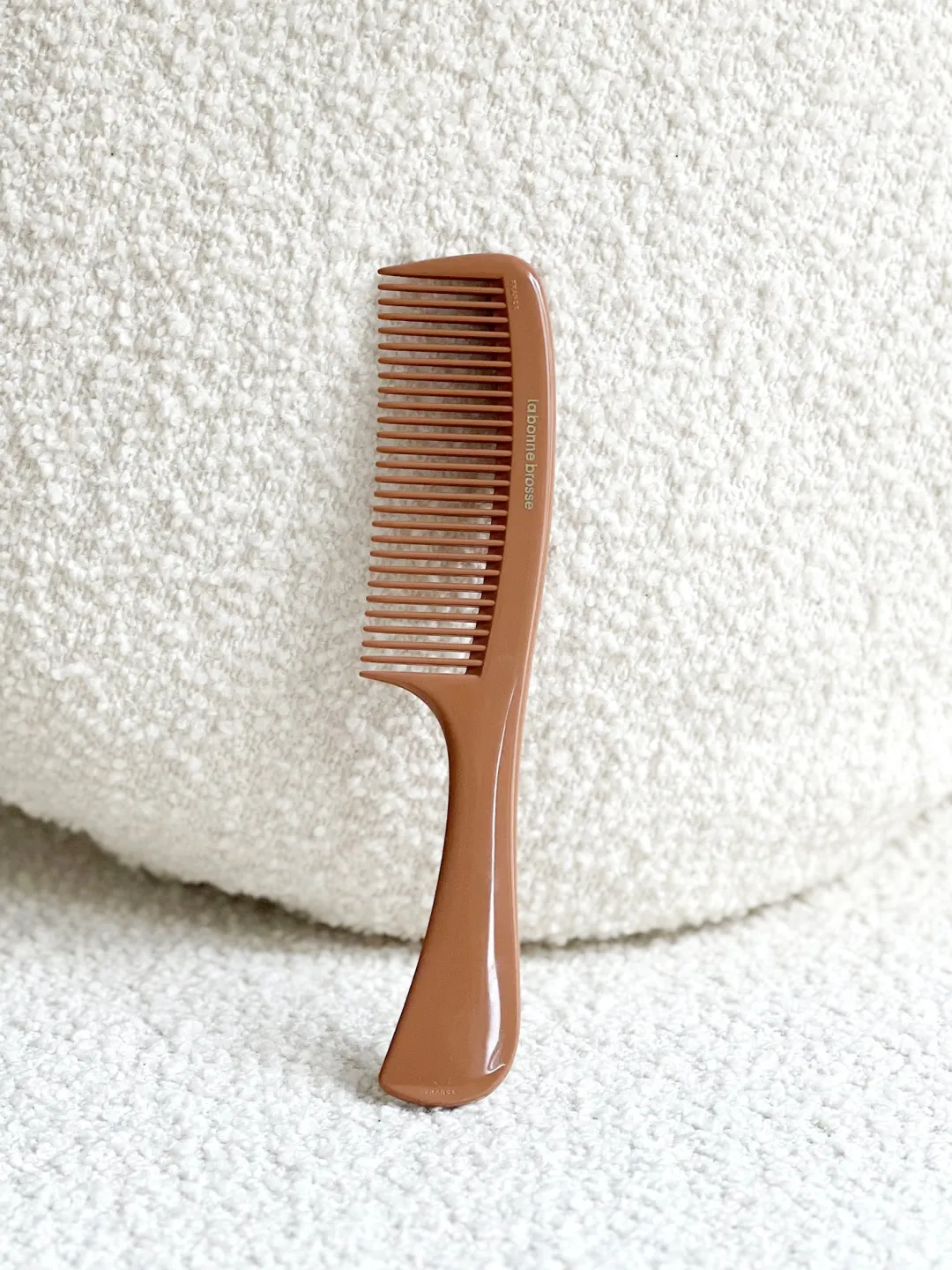 La Bonne Brosse Our Detangling Combs*The Handle Comb in Acetate Clay Court Terracotta