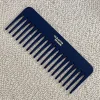 La Bonne Brosse Our Round Styling Hair Brushes|Our Detangling Combs*The Large Detangling Comb in Acetate Blueberry